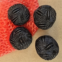 sorte-store-modelerede-frakkeknapper-Paris-stribemønster